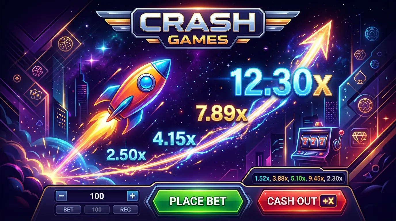 Crashspil hos Betfair casino
